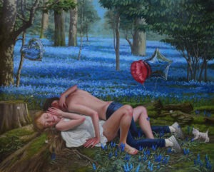 007 2016 janabrike moderneden SofOB Littledeathinthebluebellsgrove 80x100 sm