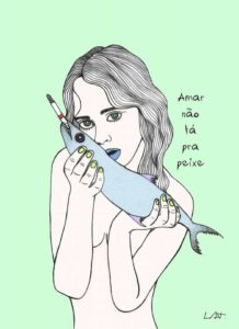 Conheça a arte da ilustradora Layse Almada arte no caos6 Copia