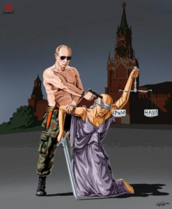 Conheça as artes do cartunista Gunduz Agayev arte no caos16