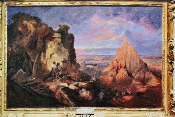 Artista replica pinturas famosas em lugares incomuns e abandonados 16