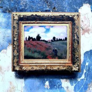 Artista replica pinturas famosas em lugares incomuns e abandonados 18
