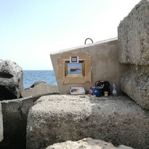 Artista replica pinturas famosas em lugares incomuns e abandonados 9