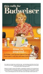 Machismo na publicidade. A marca Budweiser revê o seu discurso 6 1