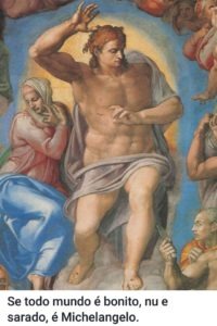 arte no caos artista Michelangelo