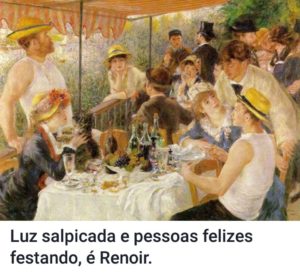 arte no caos artista renoir